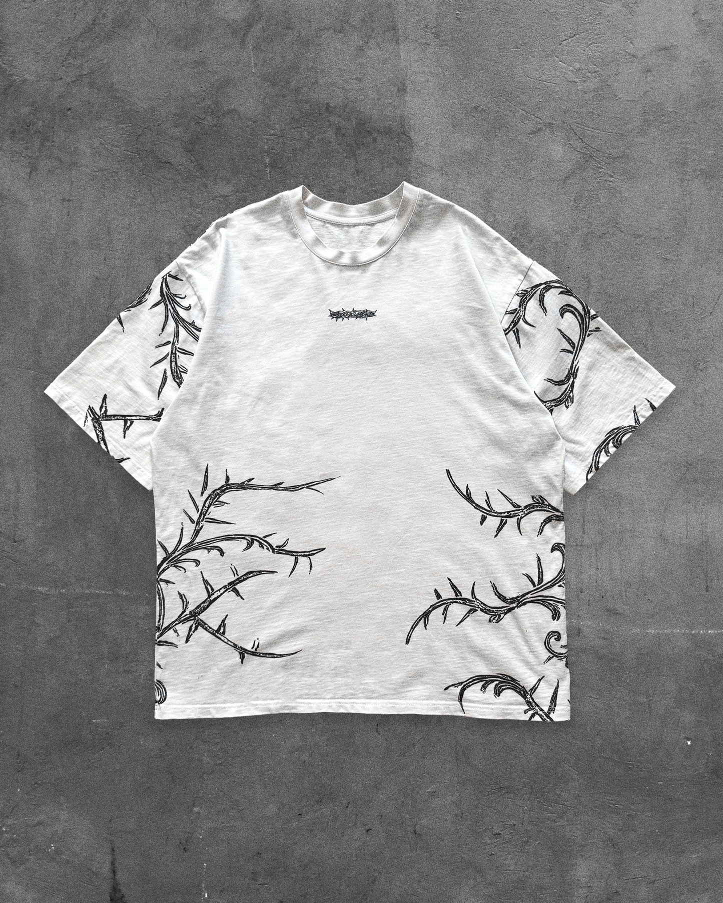 "Crown of Thorns" Oversized Christian T-Shirt