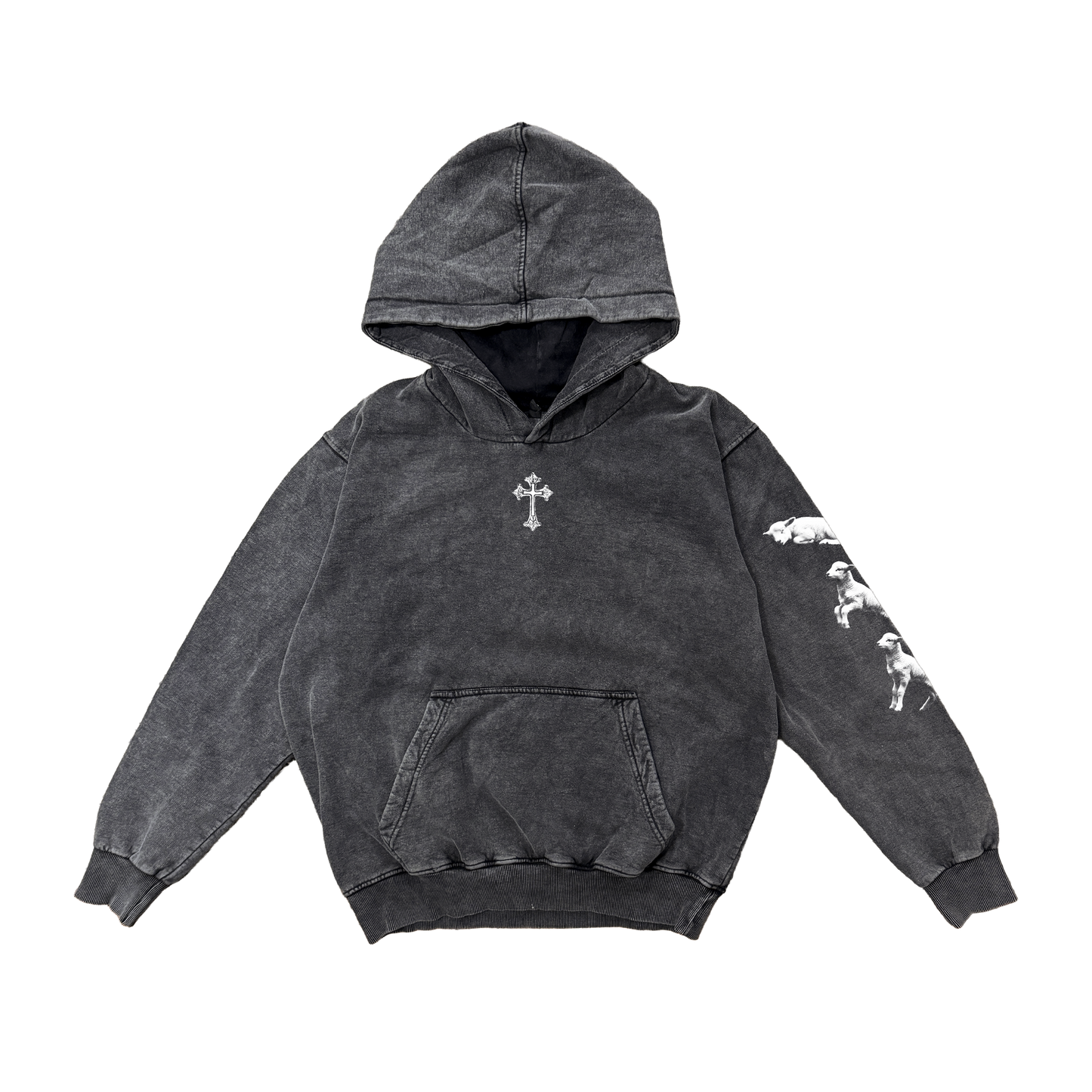 ISUS JE MOJ SPASITELJ - STONEWASHED OVERSAJZ DUKS