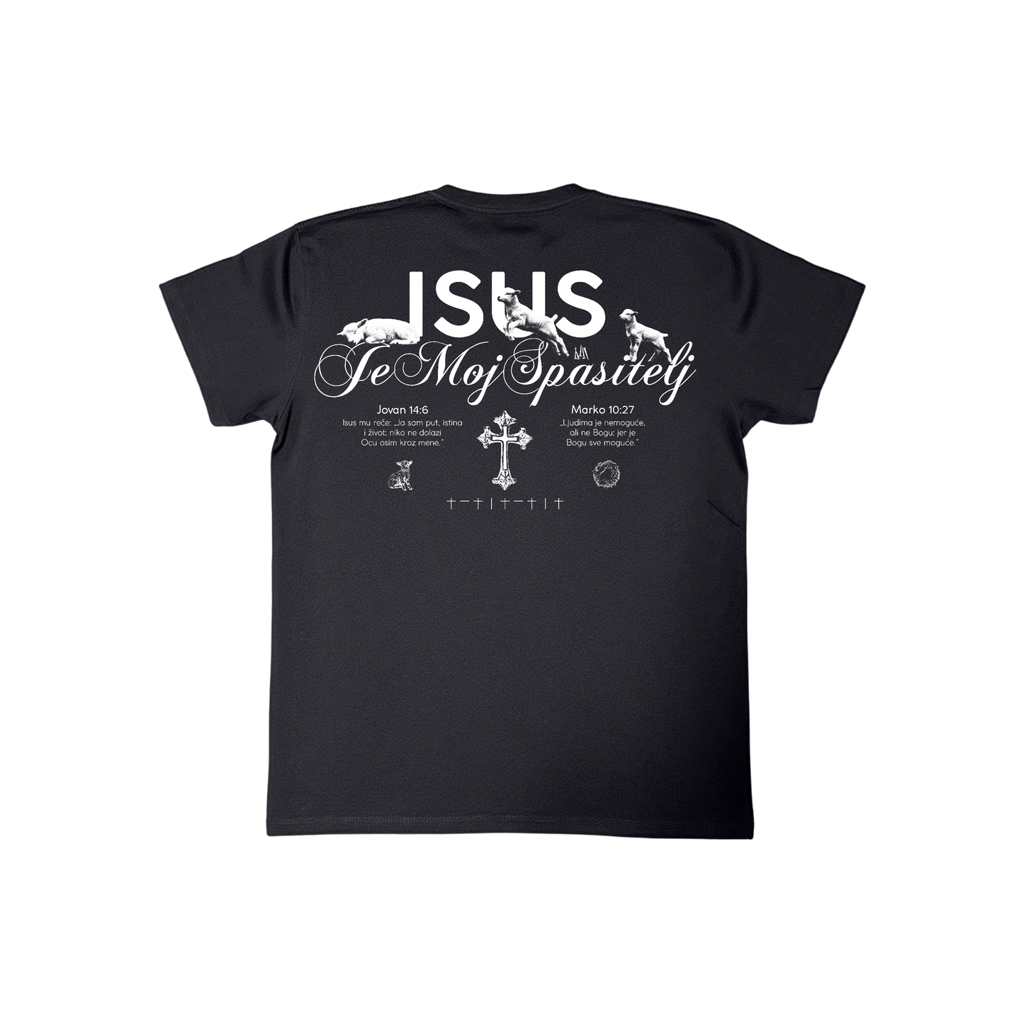 ISUS JE MOJ SPASITELJ - REGULARNA MAJICA